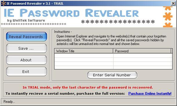 password revealer