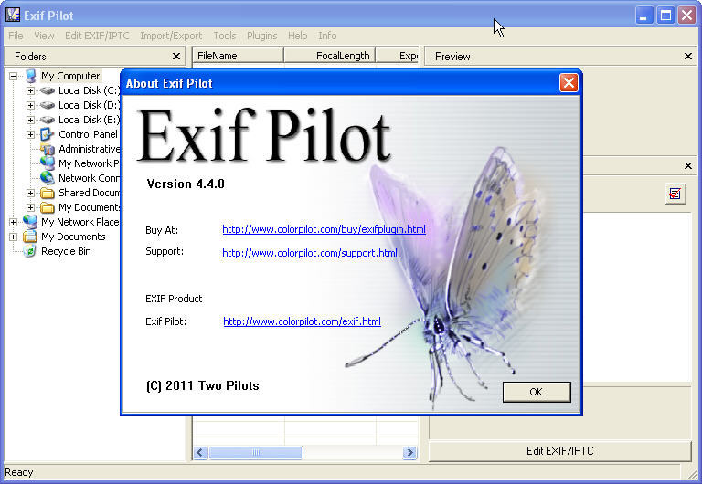 instal Exif Pilot 6.20 free