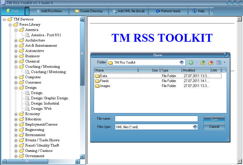 TM Rss Toolkit - Screenshot #3