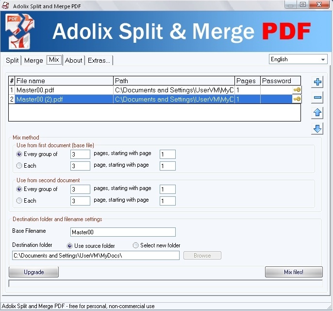 adolix split and merge pdf