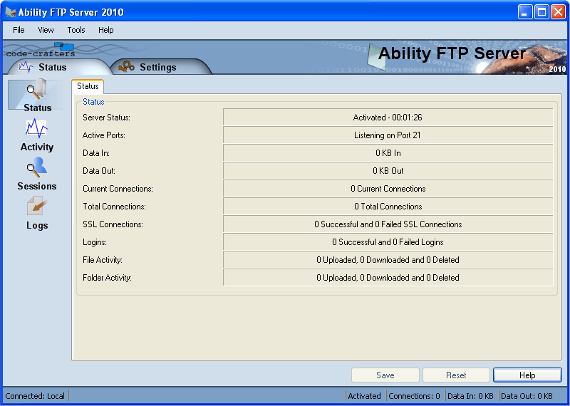 Ability FTP Server - Screenshot #6