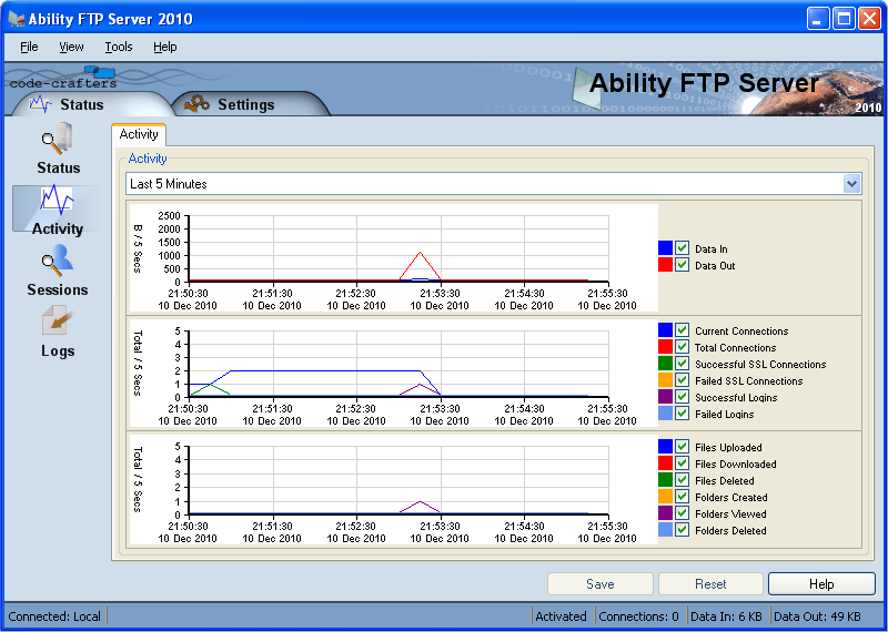 Ability FTP Server - Screenshot #4