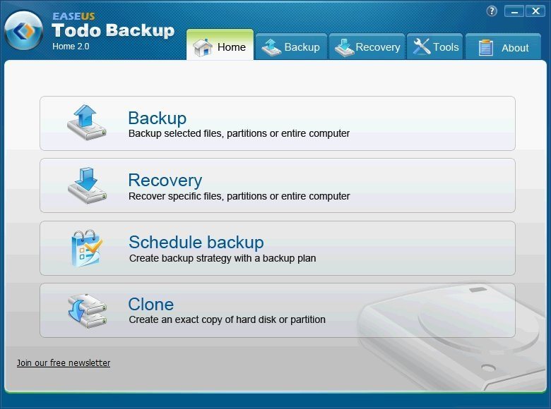 EASEUS Todo Backup Home - Screenshot #30