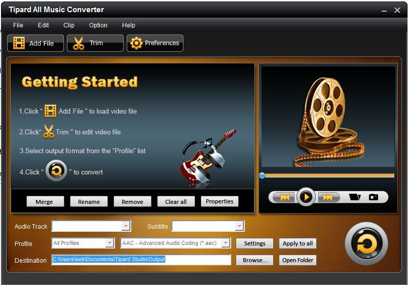 Tipard All Music Converter - Screenshot #11