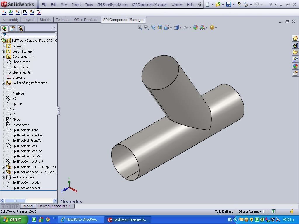 SPI SheetMetalWorks - Screenshot #1