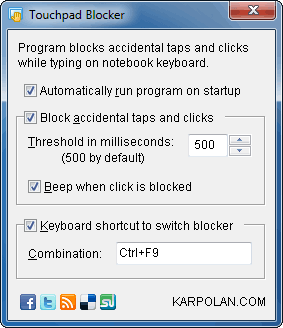 Touchpad Blocker - Screenshot #9