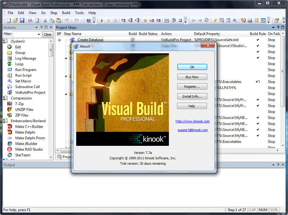 Visual Build Professional latest version Get best Windows software