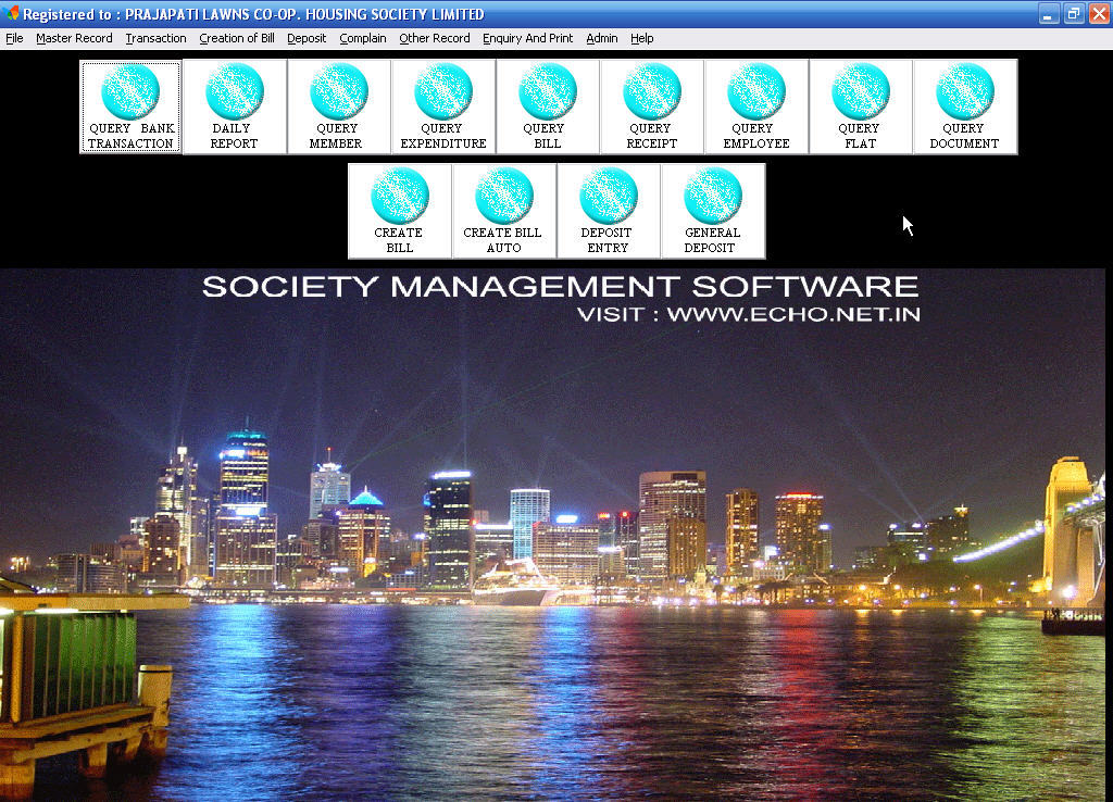 Housing Society Management Software - Screenshot #1