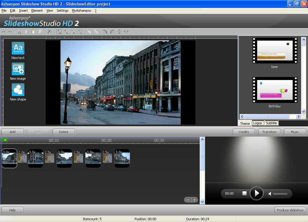 Ashampoo Slideshow Studio HD - Screenshot #13