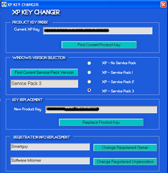 XP_Key_Changer latest version Get best Windows software