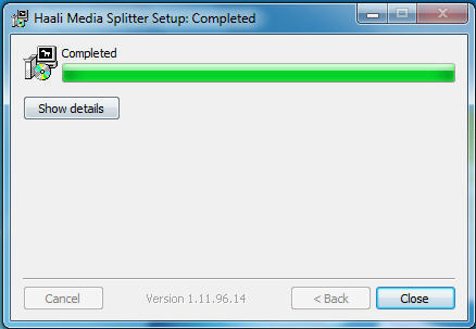 Live installer. Haali Media Splitter. Подключение сетуп 2000. Haali Reader. Haali.