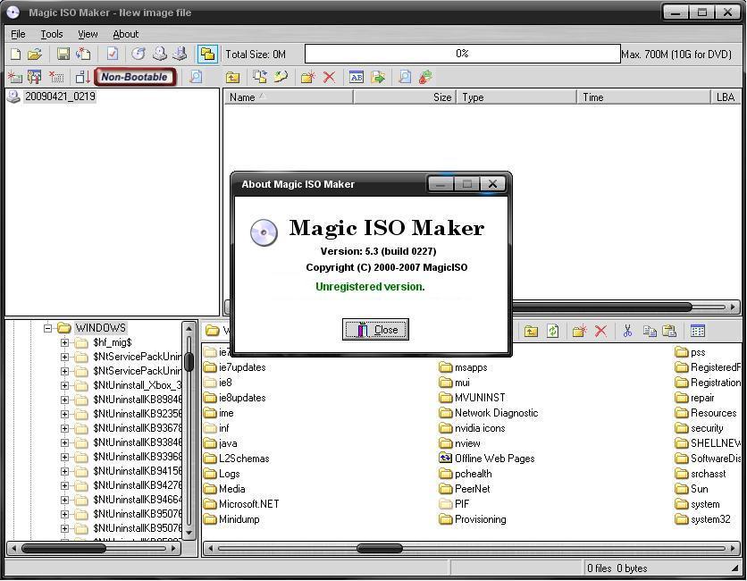 magic iso