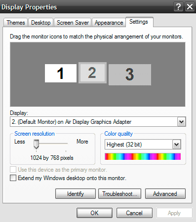 Air Display - Screenshot #10