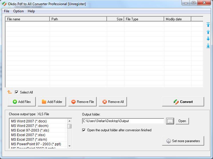 Okdo Pdf to All Converter Professional - Screenshot #23