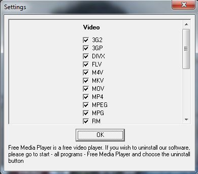Free Media Player - Screenshot #3