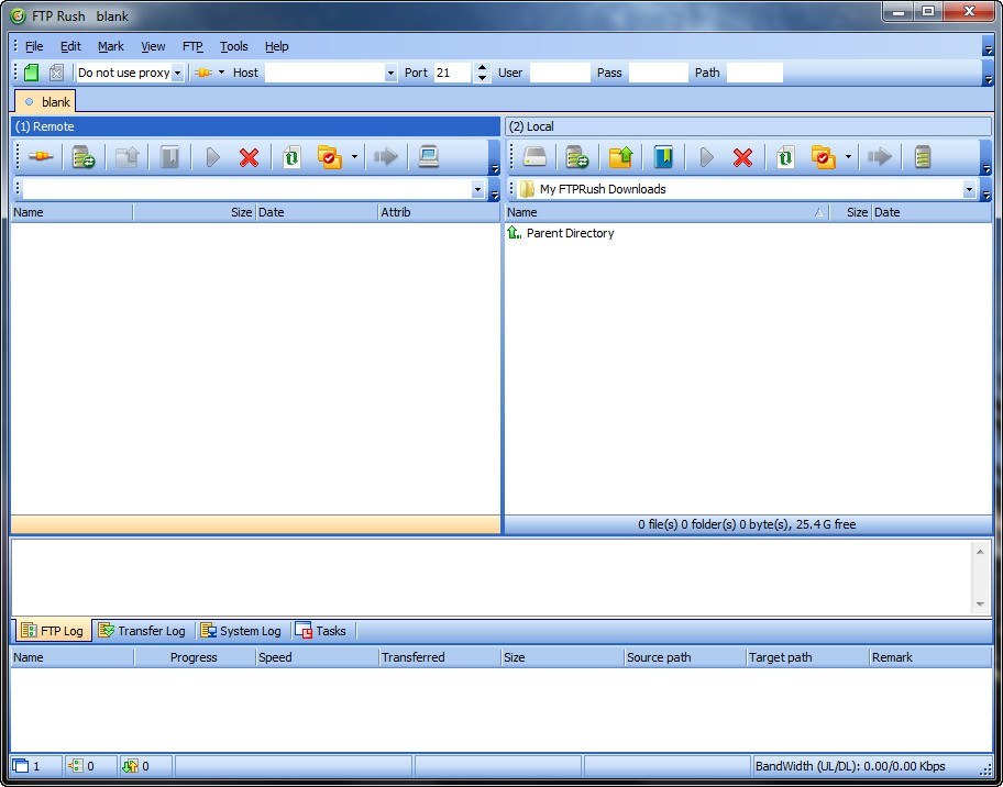 FTPRush - Screenshot #6
