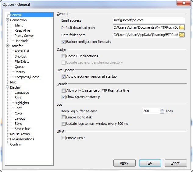FTPRush - Screenshot #5