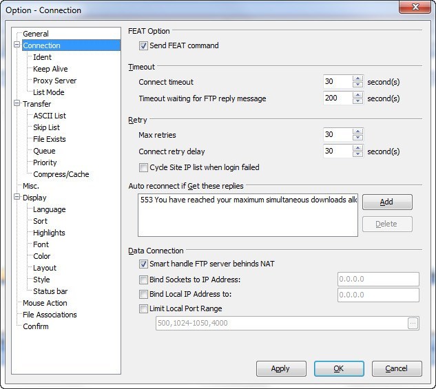 FTPRush - Screenshot #4