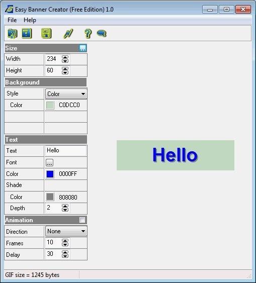 Easy Banner Creator (Free Edition) - Screenshot #4