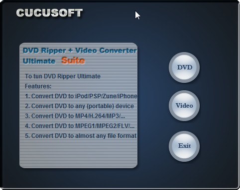 Cucusoft DVD to iPod + iPod Video Converter Suite - Screenshot #2