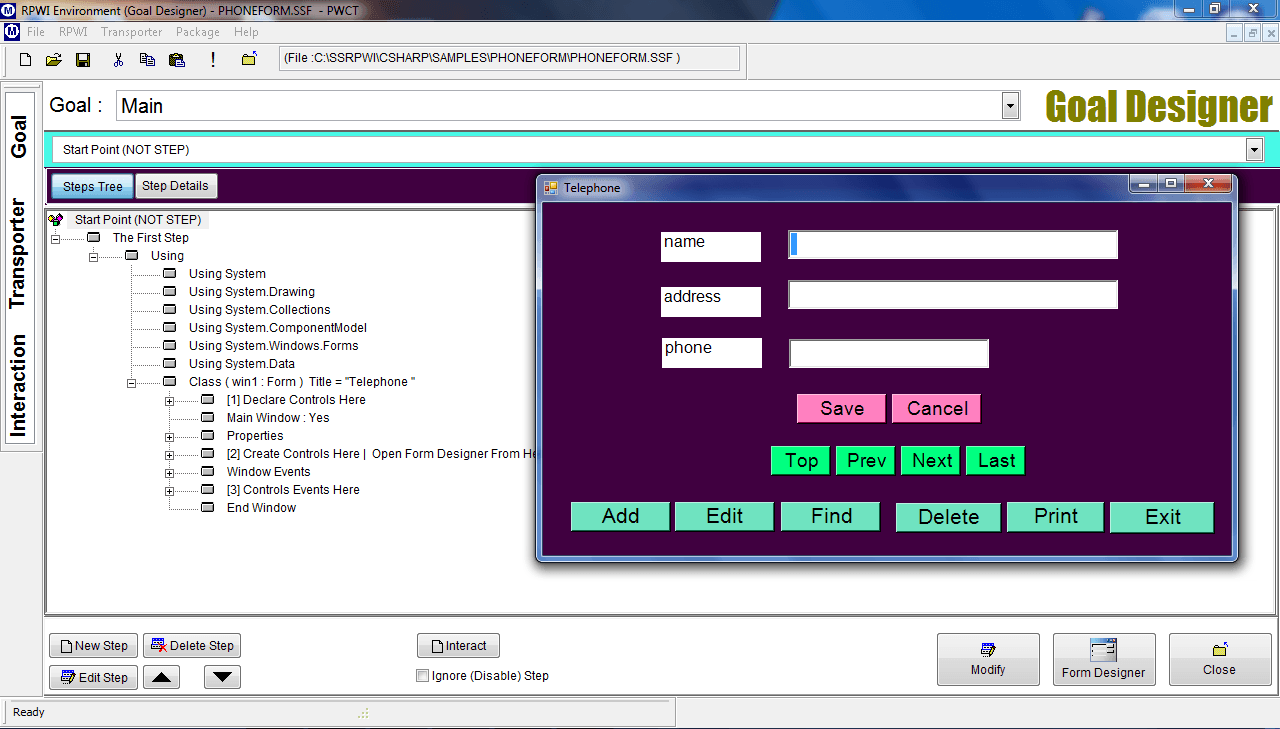 Programming without coding technology (Sharp) - Screenshot #1