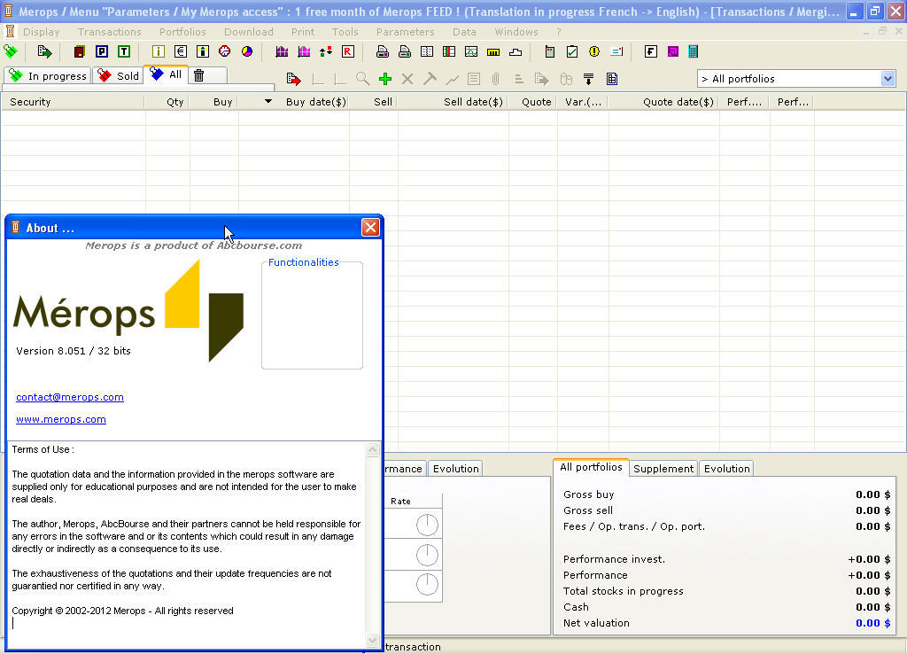 Mérops download for free - SoftDeluxe