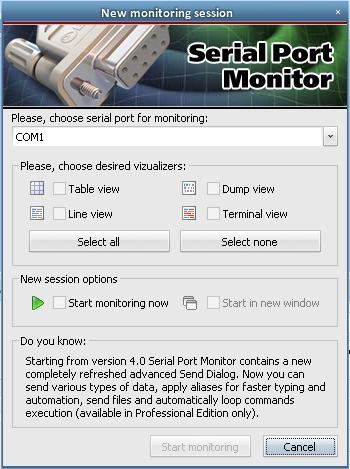 Advanced serial port monitor registration key