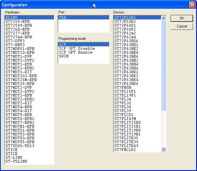 ST Toolset - Screenshot #1