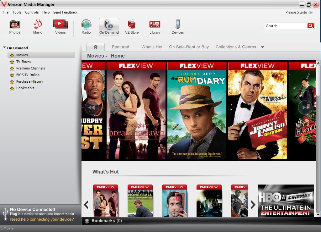 Verizon Media Manager - Screenshot #6