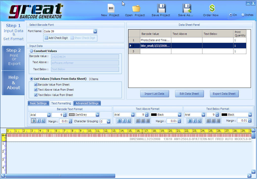 Advance Barcode Label Maker latest version - Get best Windows software