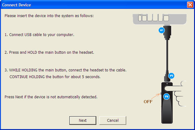 Sound ID 510 Update Application - Screenshot #1