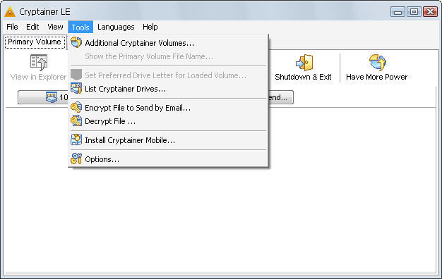 Cryptainer PE latest version - Get best Windows software