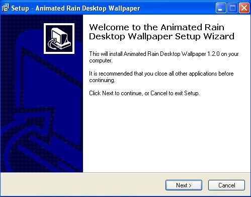 Animated Desktop Wallpaper Rain - Screenshot #10