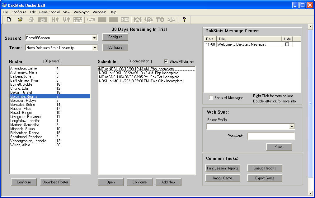 DakStats Basketball Sports Software download for free SoftDeluxe