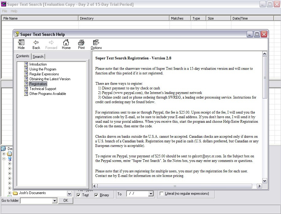 Super Text Search - Screenshot #2