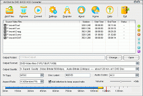 AVI DivX to DVD SVCD VCD Converter - Screenshot #10