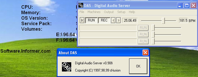 d-lusion DiGiTAL AUDiO SERVER - Screenshot #1
