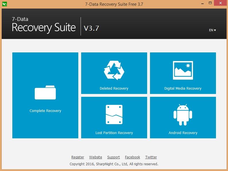 7-Data Recovery Suite - Screenshot #2