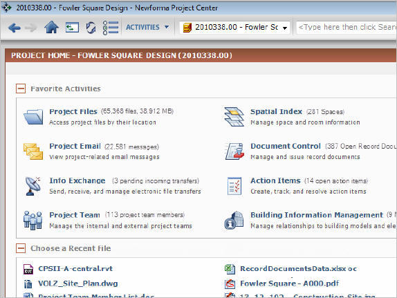 Newforma Project Center download for free - SoftDeluxe