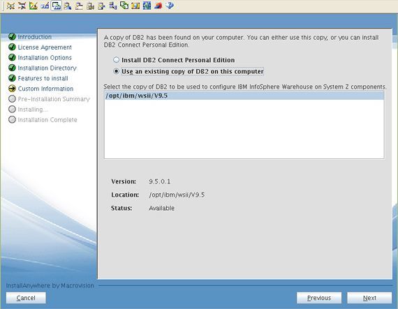 DB2 Connect Personal Edition - Screenshot #1
