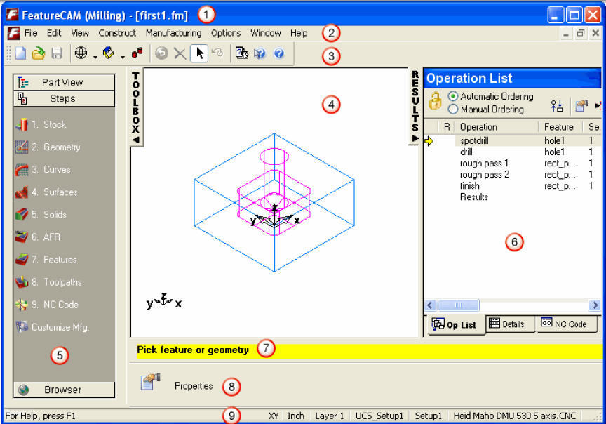 FeatureCAM - Screenshot #5