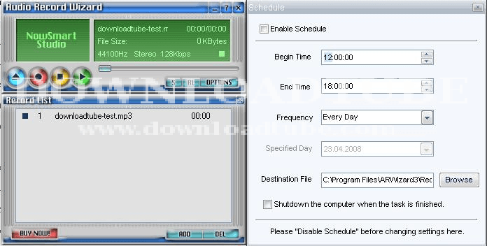 Recoring Wizard Audio Record Wizard latest version - Get best Windows software