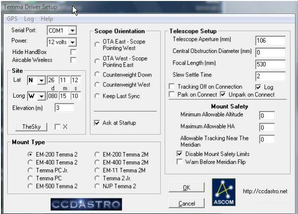 ASCOM TEMMA TELESCOPE 64-BIT DRIVER DOWNLOAD