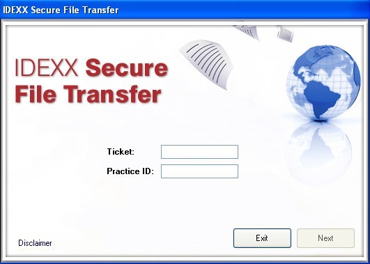 IDEXX Secure File Transfer - Screenshot #1