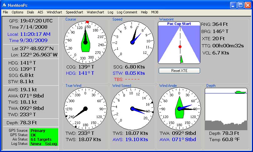 NavMonPc download for free - SoftDeluxe