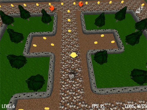 Pacco Quest 3D - Screenshot #1