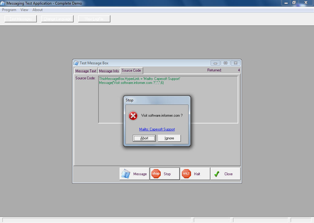 Download Message Box Capesoft Message Box download for free - SoftDeluxe