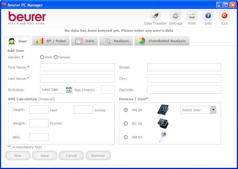 Beurer PC Manager latest version Get best Windows software
