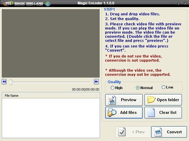 Magic Encoder download for free - SoftDeluxe