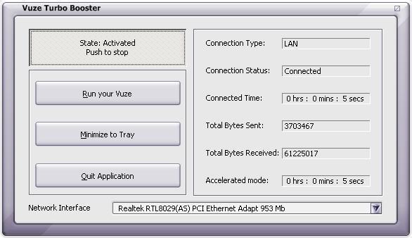 Vuze Turbo Booster - Screenshot #7